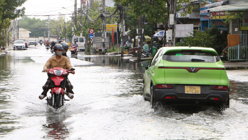 Từ ng&agrave;y 2-6/4, khả năng xuất hiện đợt triều cường ở ven biển ph&iacute;a Đ&ocirc;ng Nam Bộ