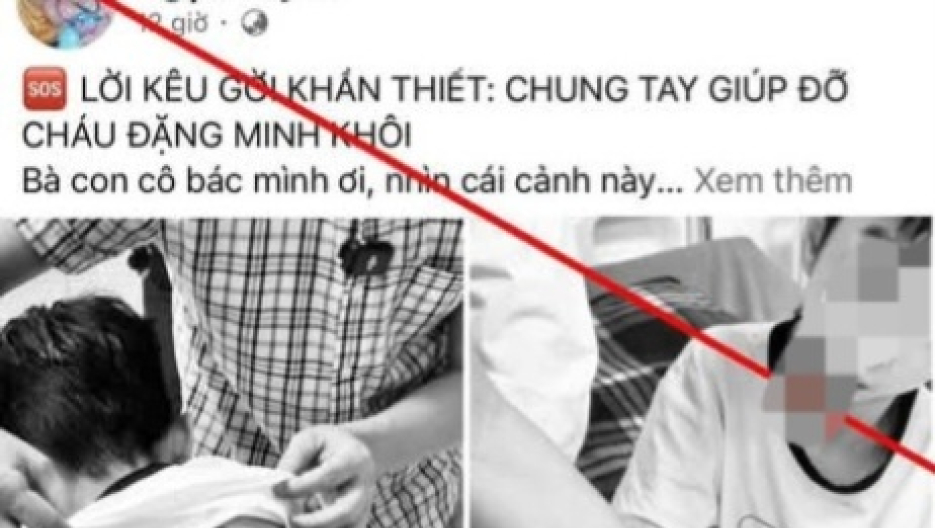 Cảnh gi&aacute;c lừa đảo k&ecirc;u gọi gi&uacute;p đỡ, l&agrave;m từ thiện tr&ecirc;n mạng x&atilde; hội