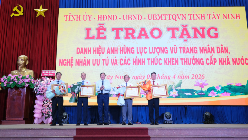 Trao tặng danh hiệu Anh hùng Lực lượng vũ trang Nhân dân, Nghệ nhân ưu tú 