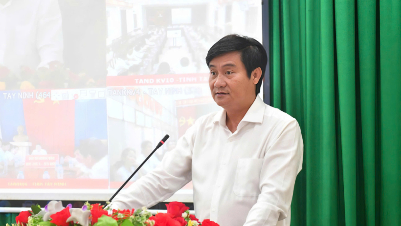 Bầu Trưởng đo&agrave;n, Ph&oacute; Trưởng đo&agrave;n Hội thẩm Nh&acirc;n d&acirc;n 2 cấp tỉnh T&acirc;y Ninh