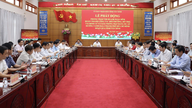 Tăng tốc “90 ngày đêm” bàn giao đúng hẹn mặt bằng dự án Vành đai 4 TP ...