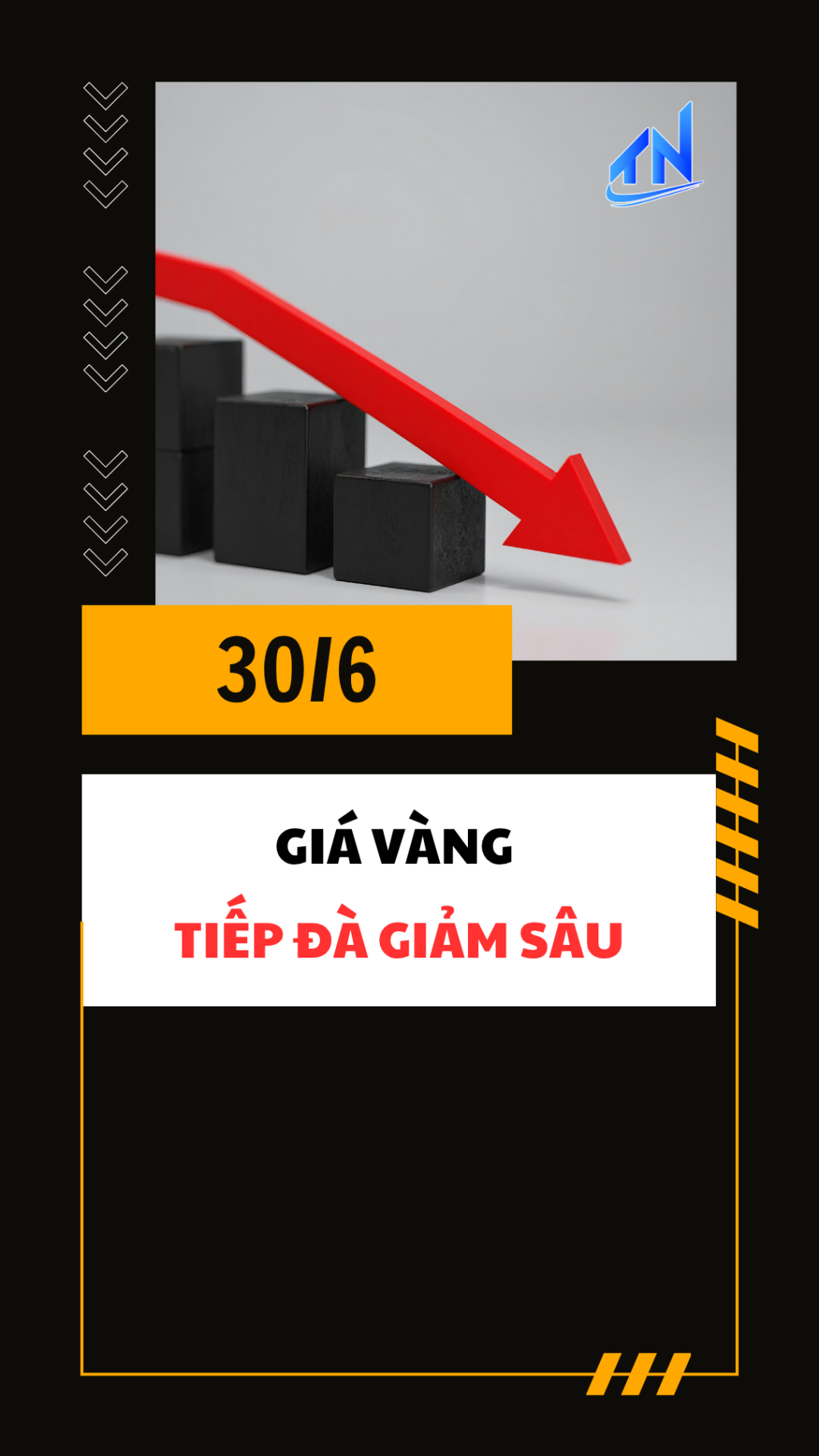 Ngày 30/6: Giá vàng tiếp đà giảm sâu