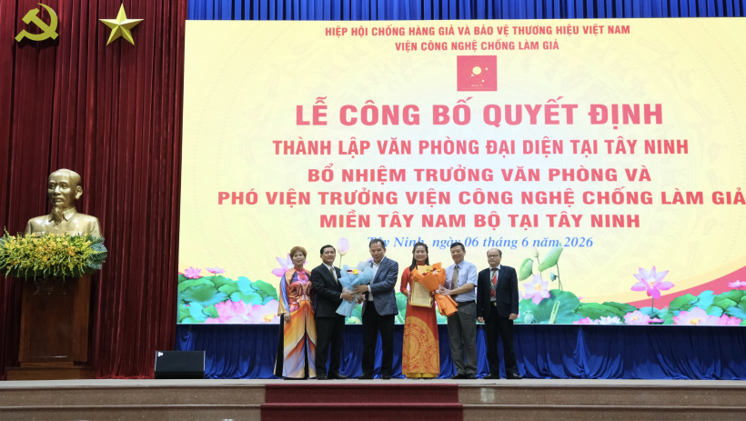 Th&agrave;nh lập Văn ph&ograve;ng Viện C&ocirc;ng nghệ chống l&agrave;m giả miền T&acirc;y Nam Bộ tại T&acirc;y Ninh