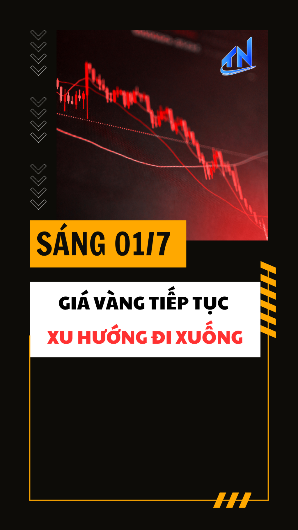 Sáng 01/7: Giá vàng tiếp tục xu hướng đi xuống