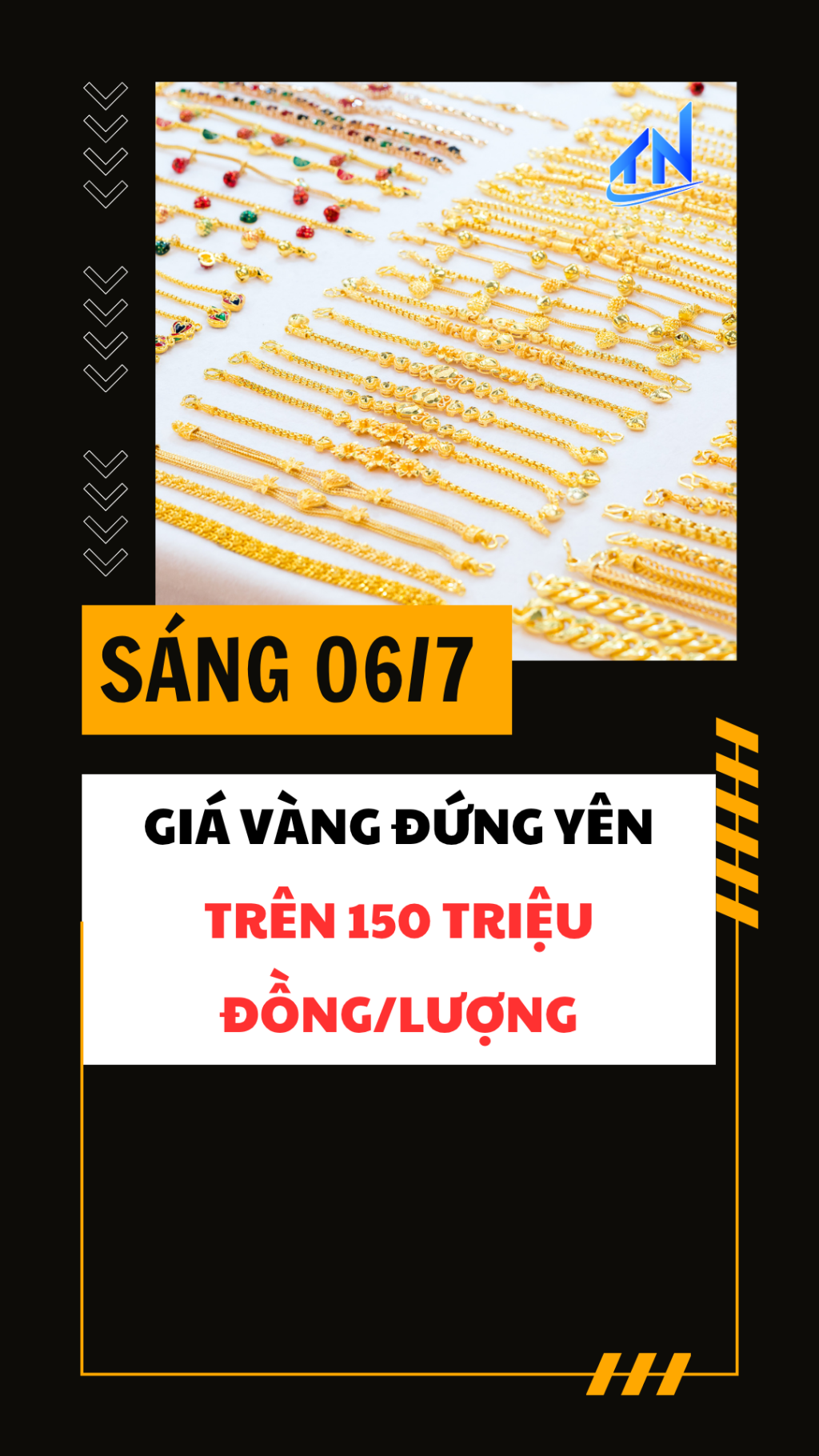 S&aacute;ng 06/7: Gi&aacute; v&agrave;ng đứng y&ecirc;n tr&ecirc;n 150 triệu đồng/lượng