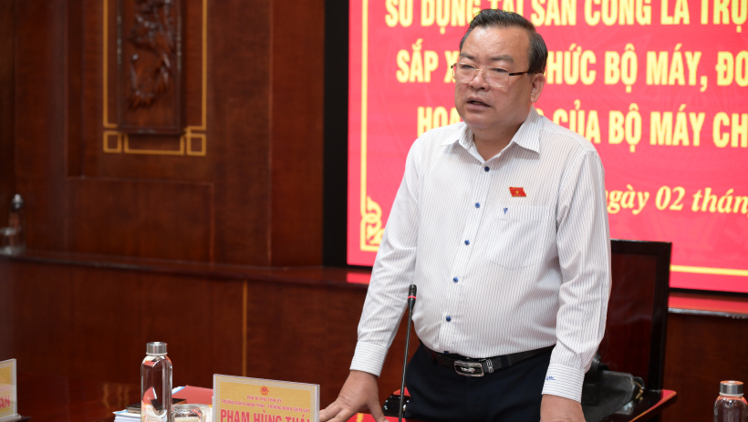 Đoàn đại biểu Quốc hội tỉnh giám sát công tác quản lý, sử dụng tài sản công