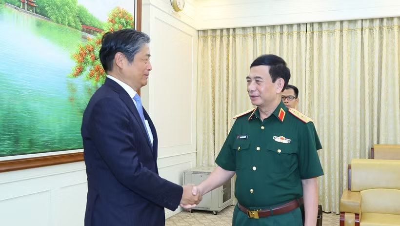 Tạo bước ph&aacute;t triển mới trong hợp t&aacute;c quốc ph&ograve;ng Việt Nam-Nhật Bản