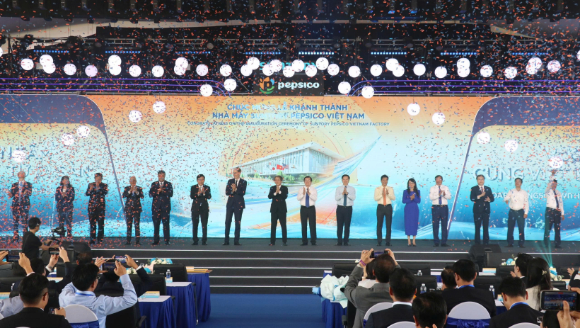 Suntory PepsiCo kh&aacute;nh th&agrave;nh nh&agrave; m&aacute;y tại T&acirc;y Ninh