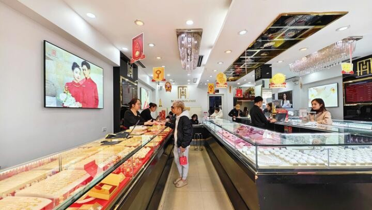 Giá vàng miếng và vàng nhẫn đồng loạt tăng ngày 9/8